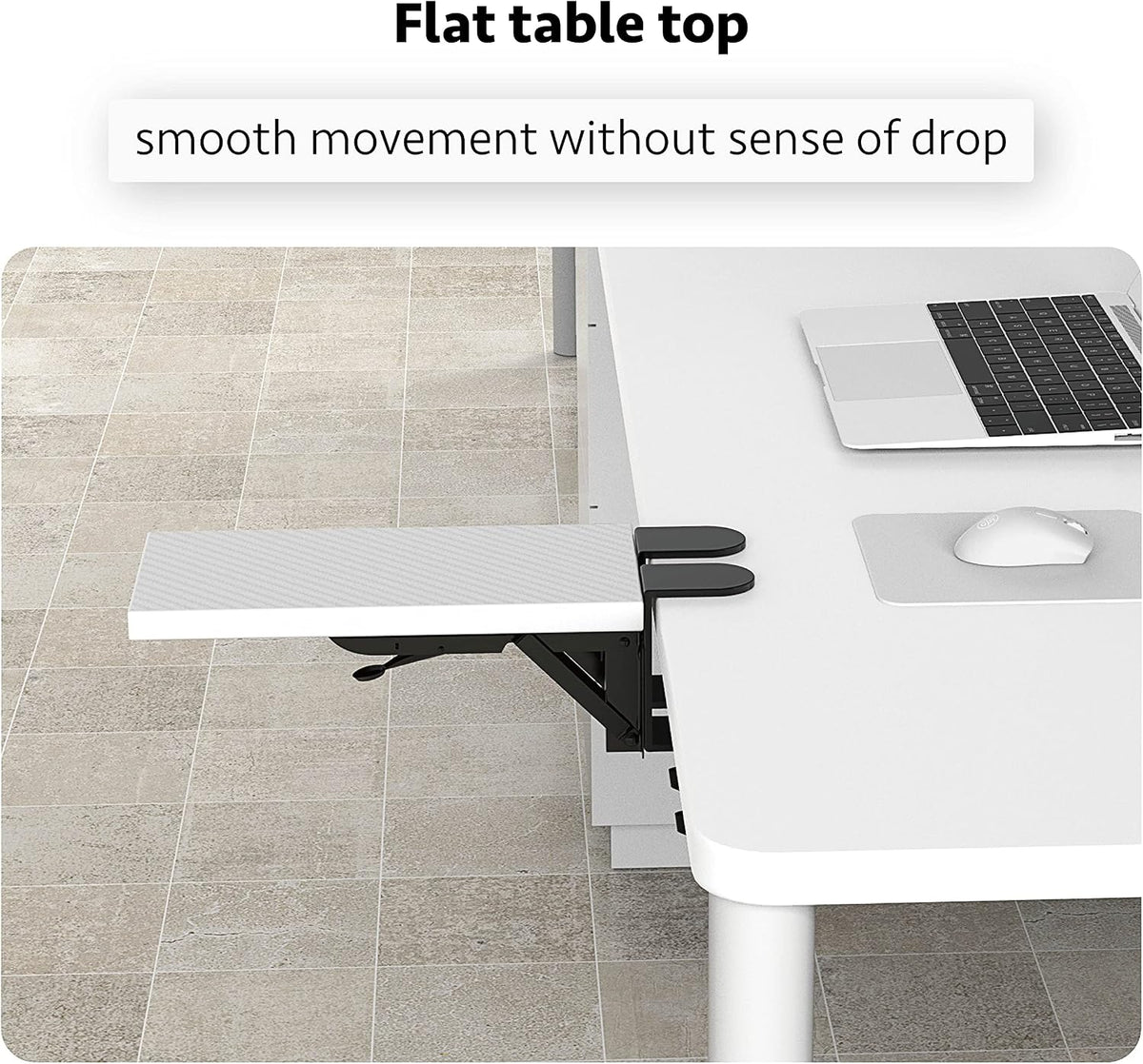 Computer Arm Rest for Desk, Suitable for Office desks, Sturdy Mouse arm Support, Computer Desk Extender, Suitable for Home and Office