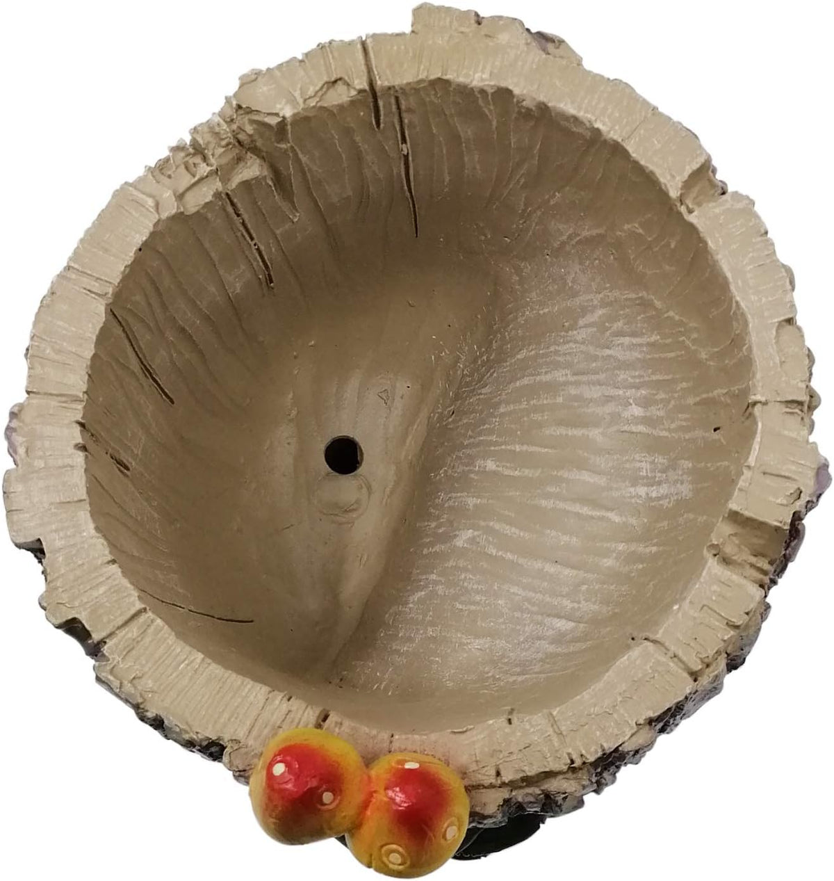 Cute Animal Resin Succulent Plant Pot Cactus Plant Pot Flower Pot Container Planter Bonsai Pots Desk Mini Ornament Pot with A Hole Idea (Frog Tree Hole)