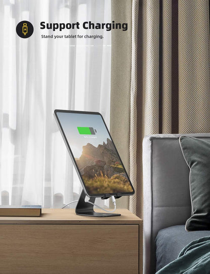 Tablet Stand Holder for Desk - Adjustable Stand for 4-13" Tablets