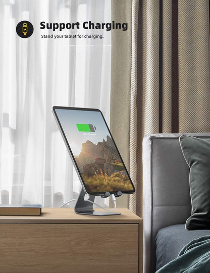 Tablet Stand Holder for Desk - Adjustable Stand for 4-13" Tablets