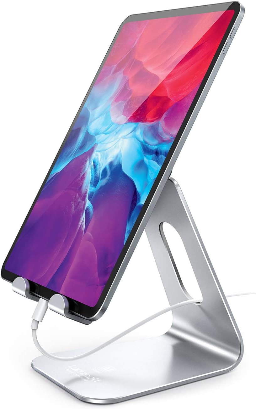Tablet Stand Holder for Desk - Adjustable Stand for 4-13" Tablets