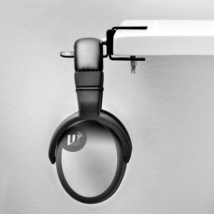 Hengja - The Desk Headphone Stand Hanger Mount, All Metal, Rotatable Mount, PC & Gaming Headset Holder