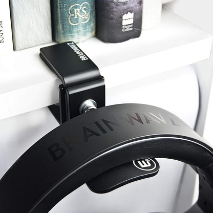 Hengja - The Desk Headphone Stand Hanger Mount, All Metal, Rotatable Mount, PC & Gaming Headset Holder