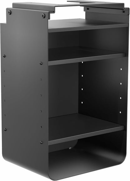 Black Under Desk Storage Cabinet, DESK-SC01