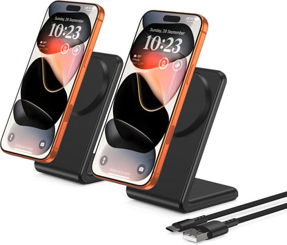 for MagSafe Charger - Magnetic Wireless Charger for iPhone 12-17, Black
