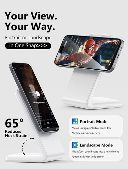 for MagSafe Charger - Magnetic Wireless Charger for iPhone 12-17, Black