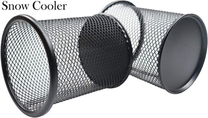 Pen Holder Pencil Holder Mesh Metal Pen Cup Holder Pencil Cup Holder for Desk Office Home Pen Organizer Black