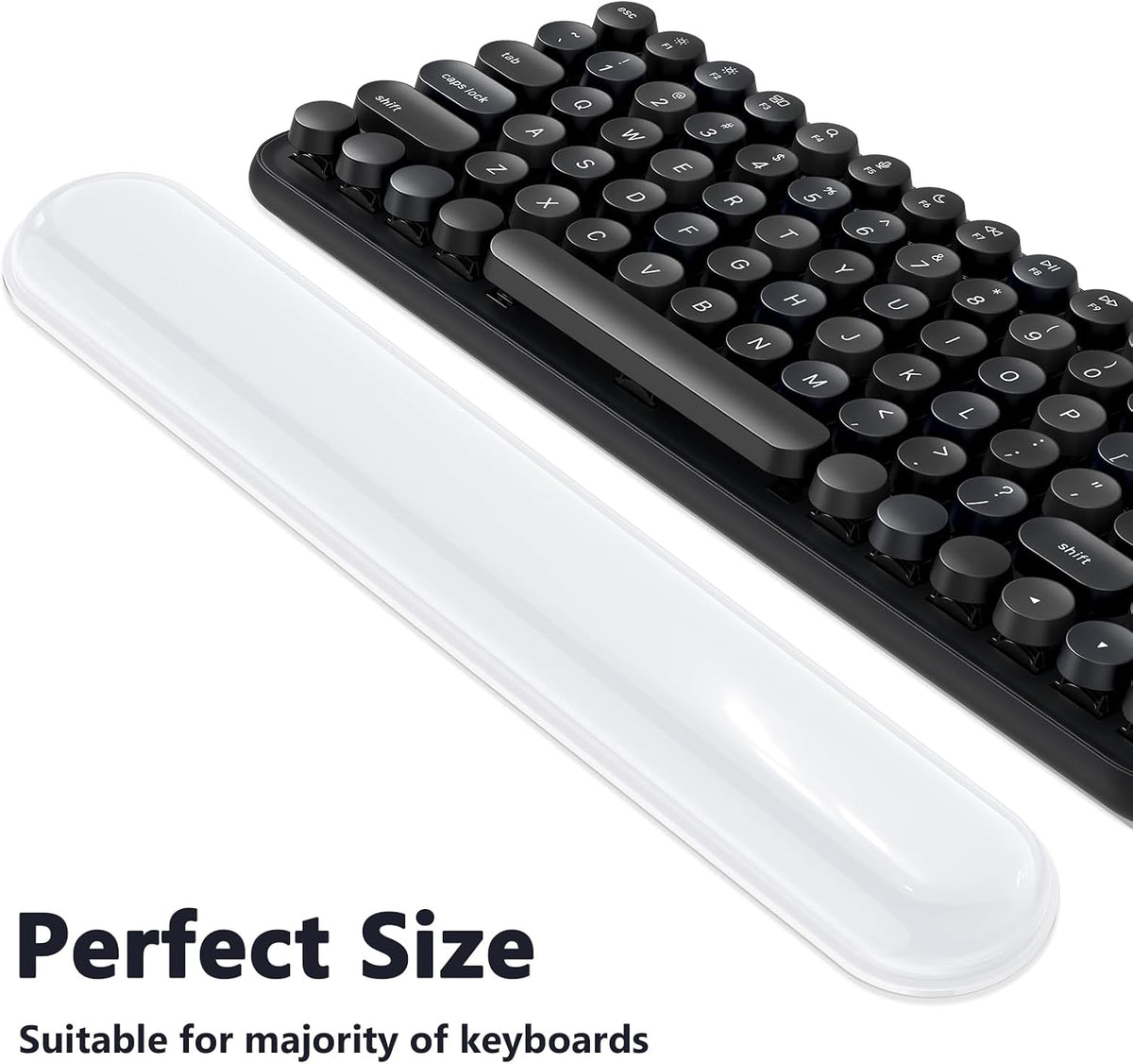 AKIT Ergonomic Mouse Pad and Keyboard Wrist Rest Set, Gel Mousepad, Green