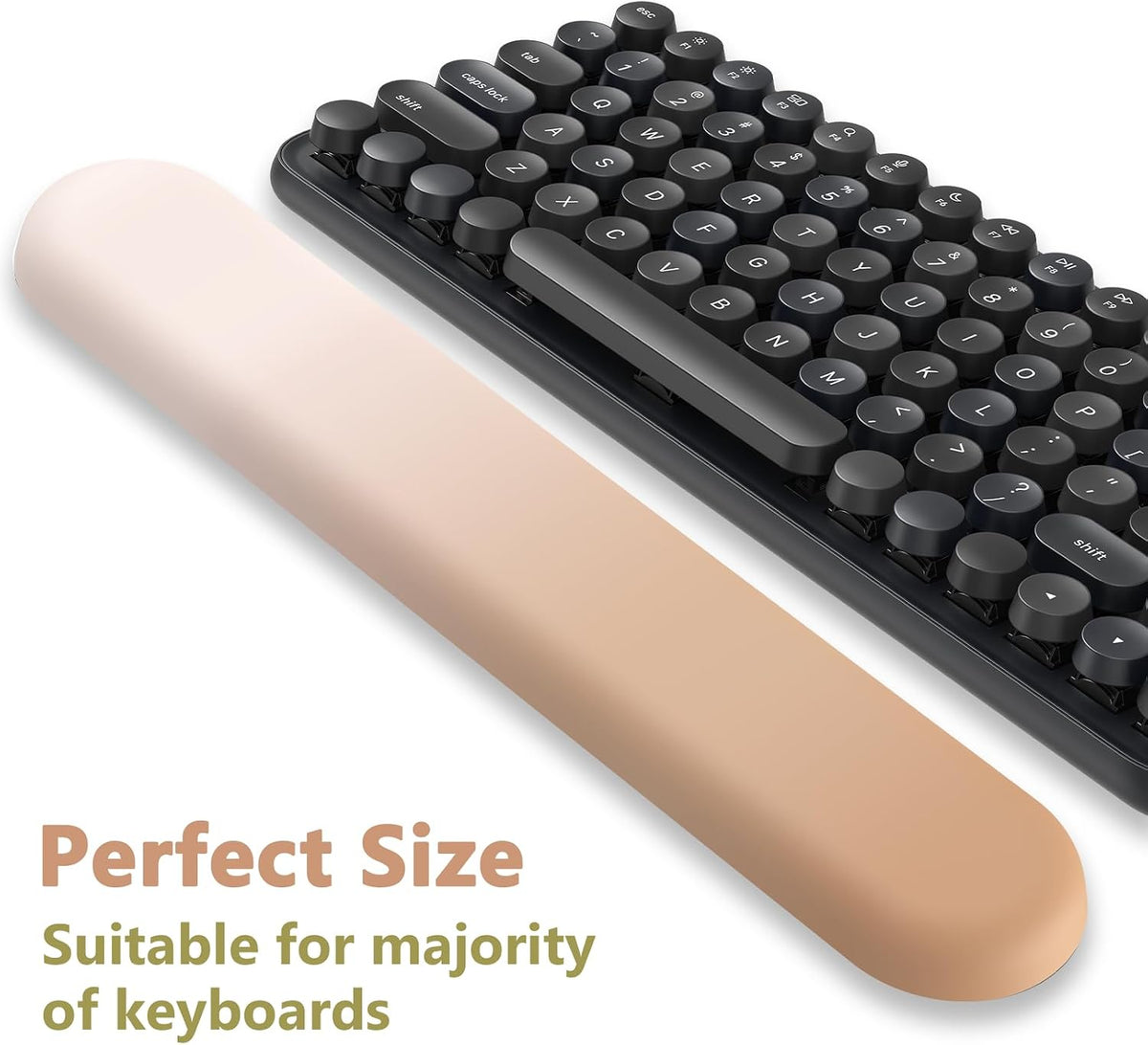 AKIT Ergonomic Mouse Pad and Keyboard Wrist Rest Set, Gel Mousepad, Green