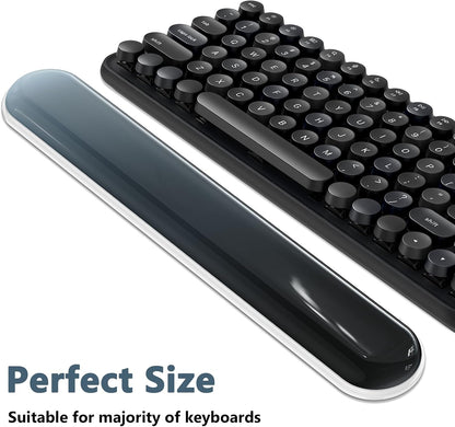 AKIT Ergonomic Mouse Pad and Keyboard Wrist Rest Set, Gel Mousepad, Green