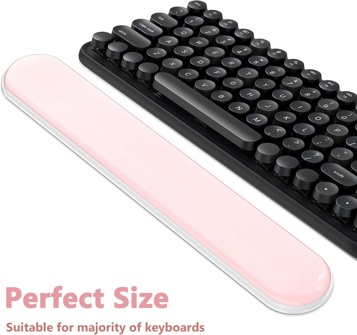 AKIT Ergonomic Mouse Pad and Keyboard Wrist Rest Set, Gel Mousepad, Green