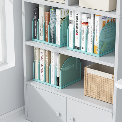 Desktop File Organizer with 5 Compartments