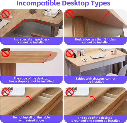 Arm Rest for Desk, 90°Foldable Computer Wrist Rest Shelf