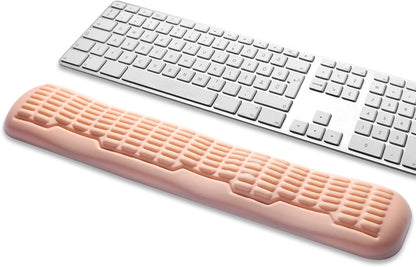 Ergonomic Mouse Wrist Rest,Latest 3.0 Wave Curve Design,High-Resilience Memory Foam Non-Slip Base,Reduces Wrist Fatigue,Ideal for Office Gaming & Long Hours of Use(Black)