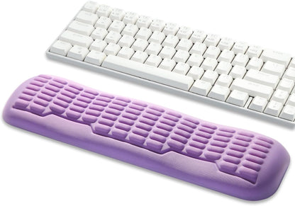 Ergonomic Mouse Wrist Rest,Latest 3.0 Wave Curve Design,High-Resilience Memory Foam Non-Slip Base,Reduces Wrist Fatigue,Ideal for Office Gaming & Long Hours of Use(Black)