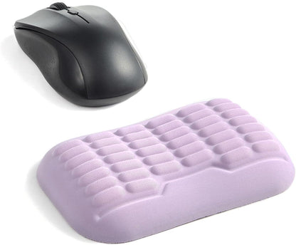 Ergonomic Mouse Wrist Rest,Latest 3.0 Wave Curve Design,High-Resilience Memory Foam Non-Slip Base,Reduces Wrist Fatigue,Ideal for Office Gaming & Long Hours of Use(Black)