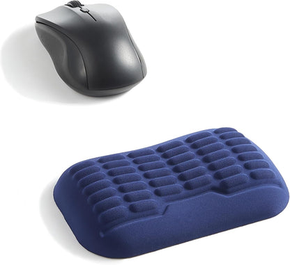 Ergonomic Mouse Wrist Rest,Latest 3.0 Wave Curve Design,High-Resilience Memory Foam Non-Slip Base,Reduces Wrist Fatigue,Ideal for Office Gaming & Long Hours of Use(Black)