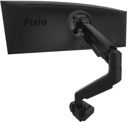 PS2D White Ultrawide Heavy-Duty Premium Dual Monitor Arm Stand Desk Mount - Fits up to 35 inches Two Monitors, Weights up to 33 lbs Each, Compatible with VESA 75x75mm 100x100mm