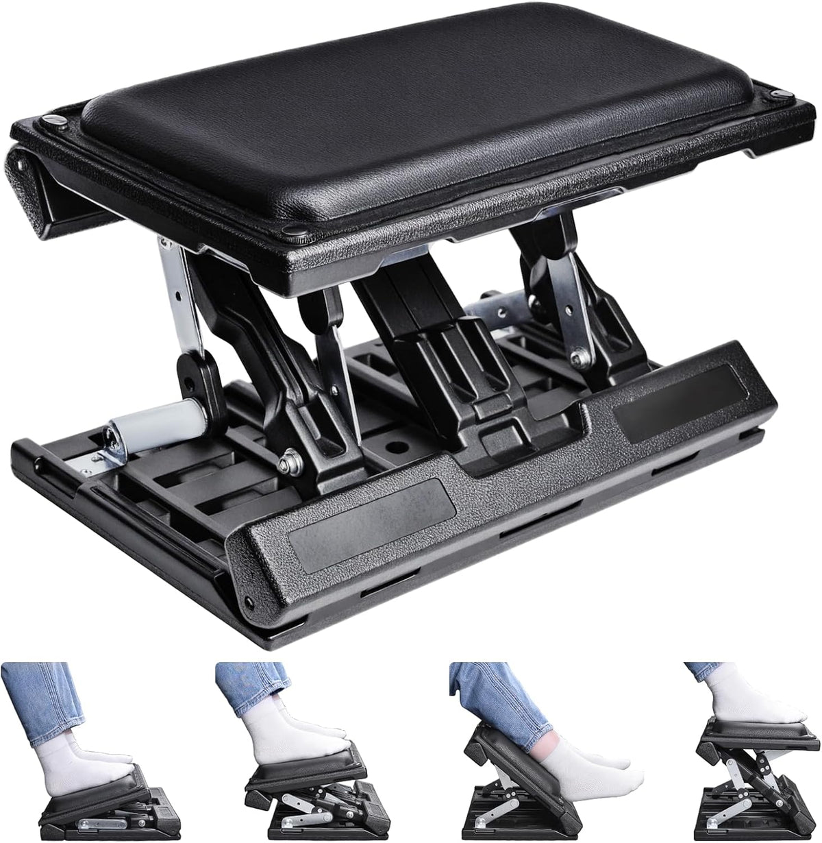 Adjustable Foot Rest Under Desk for Office,Home, Gaming & Study