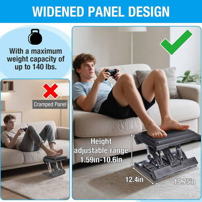 Adjustable Foot Rest Under Desk for Office,Home, Gaming & Study