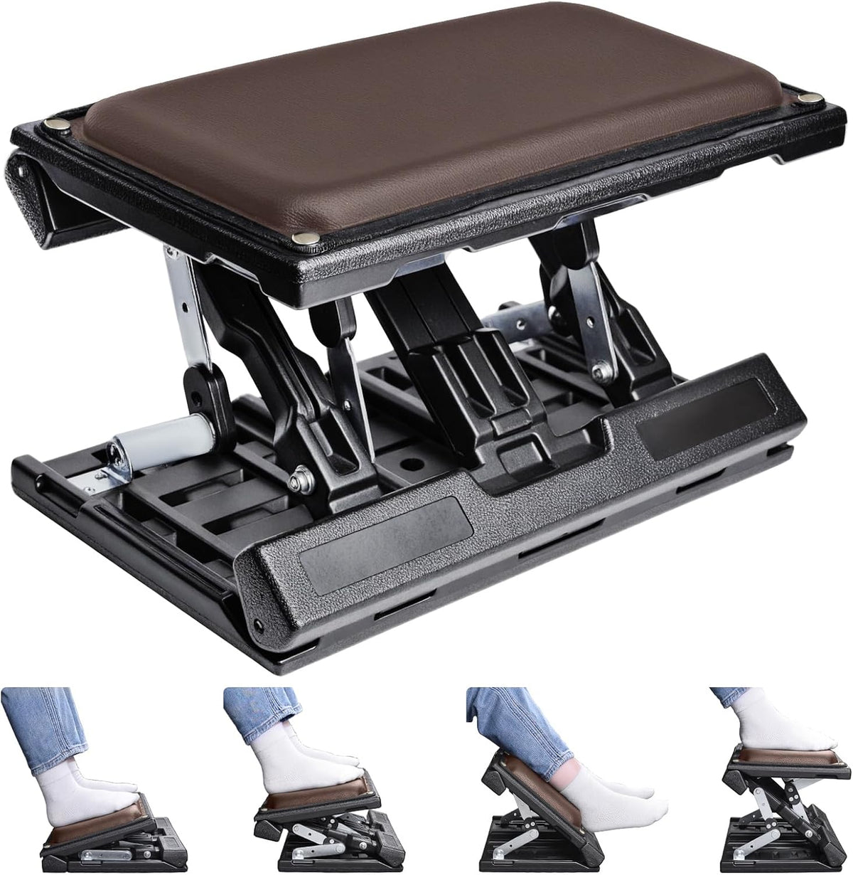 Adjustable Foot Rest Under Desk for Office,Home, Gaming & Study