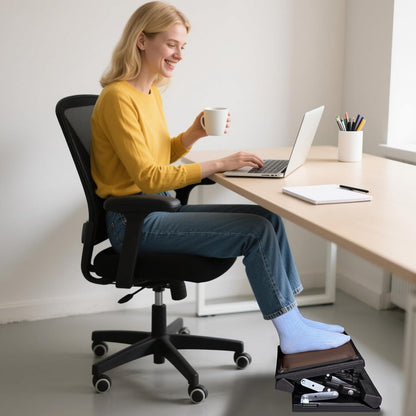 Adjustable Foot Rest Under Desk for Office,Home, Gaming & Study