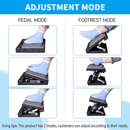 Adjustable Foot Rest Under Desk for Office,Home, Gaming & Study