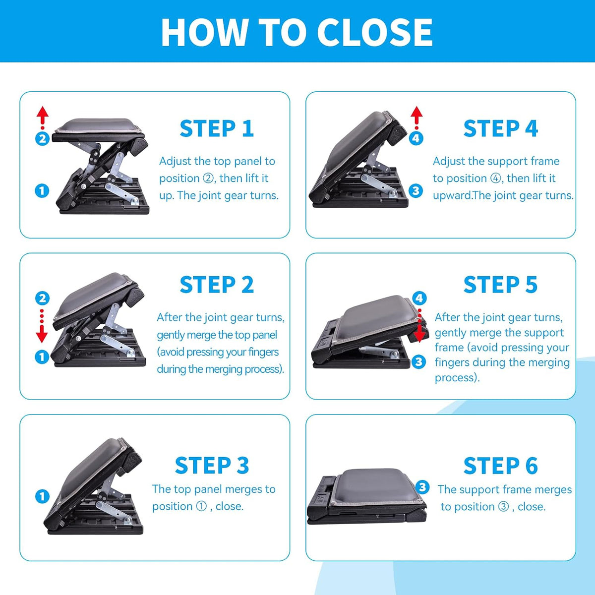 Adjustable Foot Rest Under Desk for Office,Home, Gaming & Study