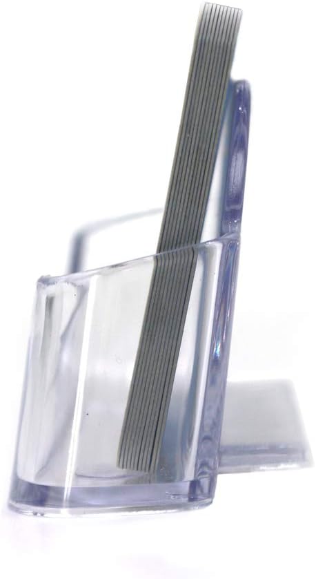 Clear Plastic Business Card Holder,Acrylic Business Card Display for Desk Business Card Stand