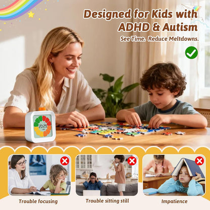 Visual Timer for Kids, ADHD, Toddler Essentials, Boo Basket Stuffers