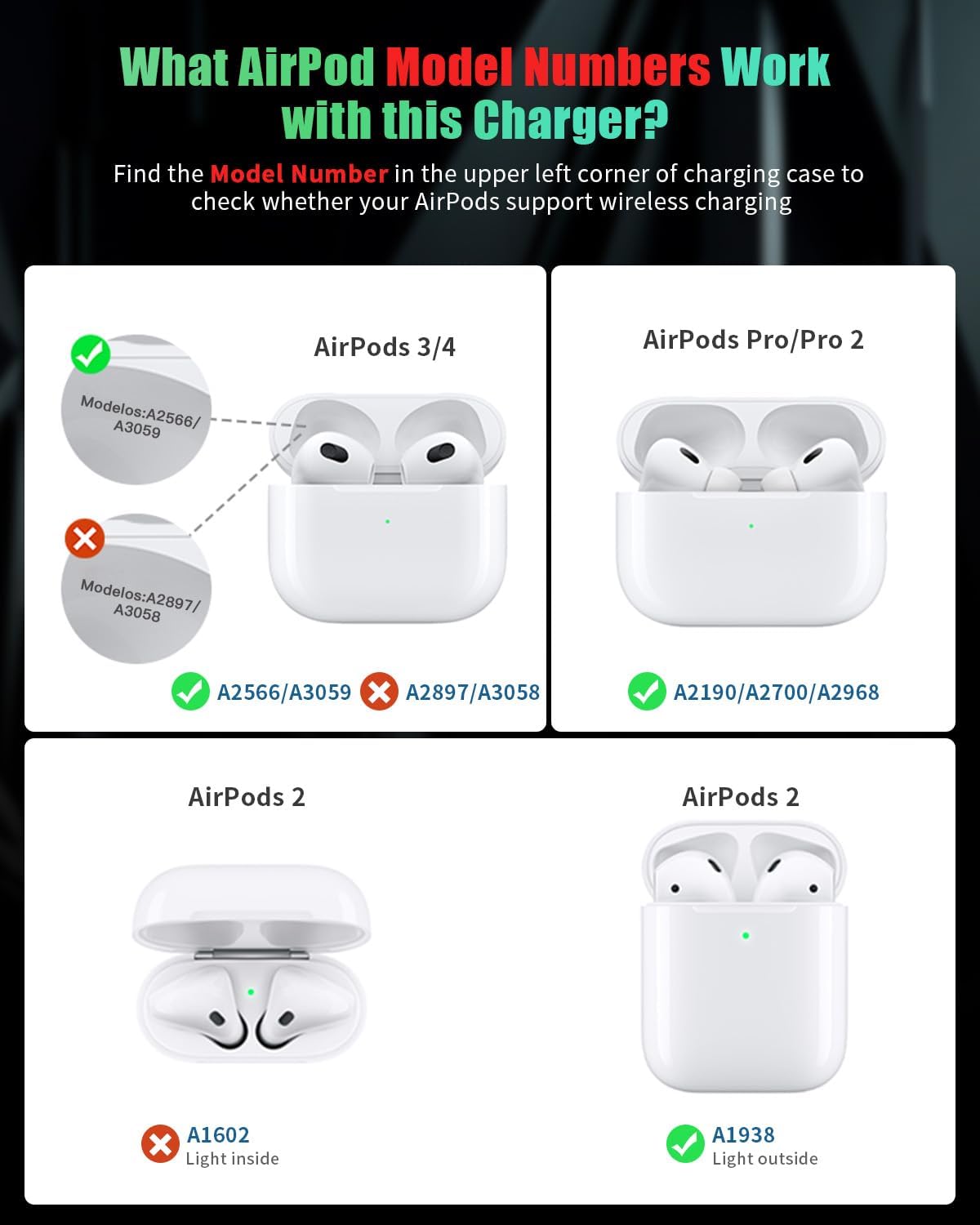 3 in 1 Charging Station for Apple Wireless Charger for iPhone 17 16e 16 15 14 13 12 11 X 8 & for iWatch Charger Wireless Charging Station for Multiple Devices for AirPods 2/3/4/Pro/Pro 2/Pro 3