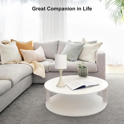 Dimmable Wood Grain Metal Table Lamp, 3 Way Touch Lamp with White Shade