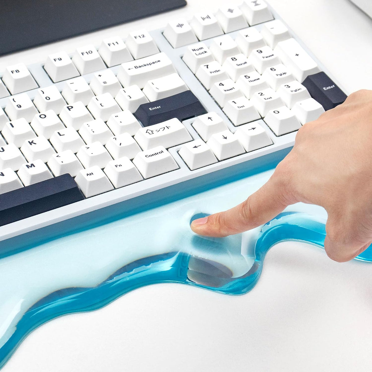 Gel Keyboard and Mouse Wrist Rest Set, Pink Wrist pad for Computer Keyboard