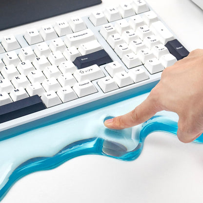 Gel Keyboard and Mouse Wrist Rest Set, Pink Wrist pad for Computer Keyboard