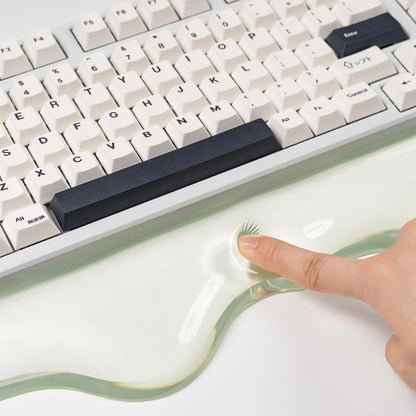 Gel Keyboard and Mouse Wrist Rest Set, Pink Wrist pad for Computer Keyboard
