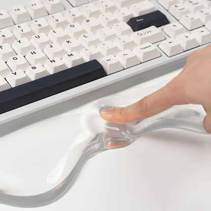 Gel Keyboard and Mouse Wrist Rest Set, Pink Wrist pad for Computer Keyboard