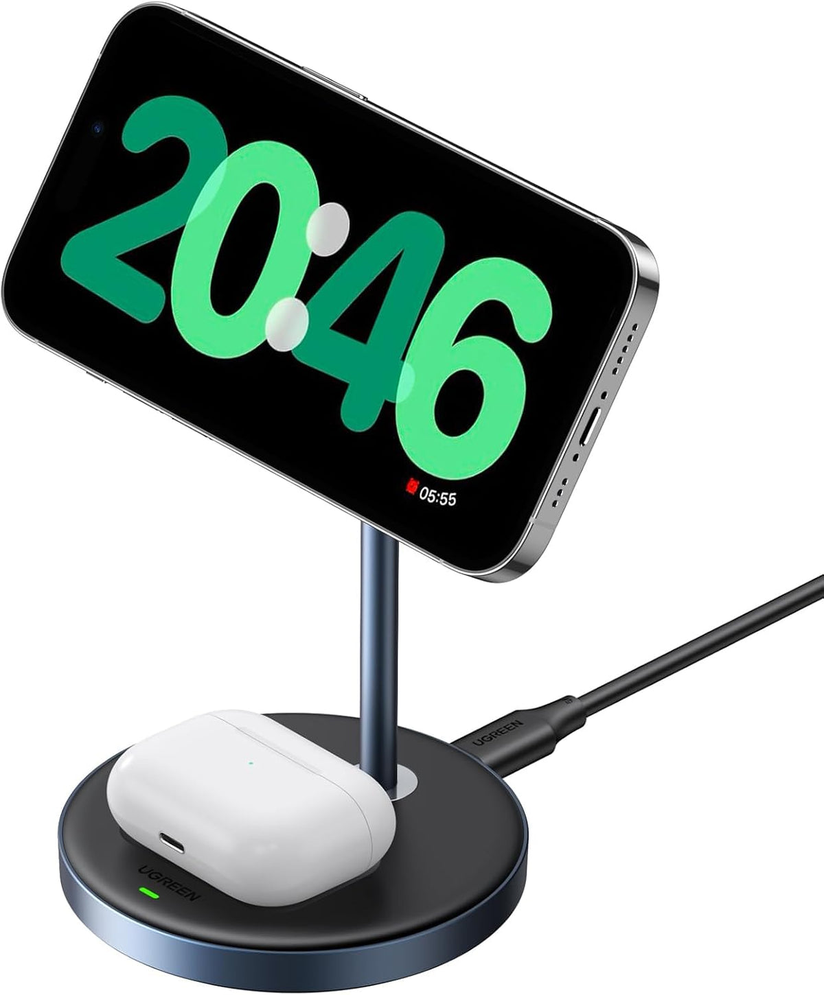 MagFlow 2-in-1 MagSafe Compatible Wireless Charging Stand