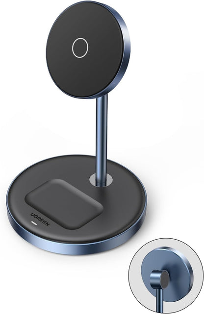 MagFlow 2-in-1 MagSafe Compatible Wireless Charging Stand