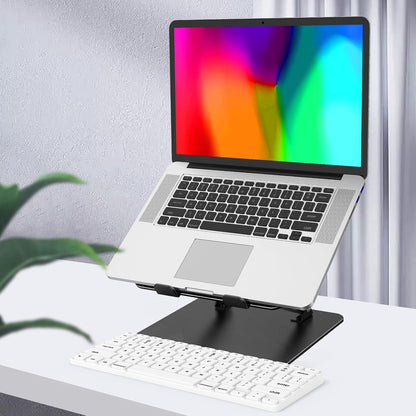 Adjustable Laptop Stand for Desk, Metal Laptop Riser Holder