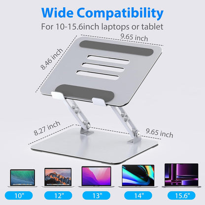 Laptop Stand for Desk, Adjustable Laptop Riser Holder