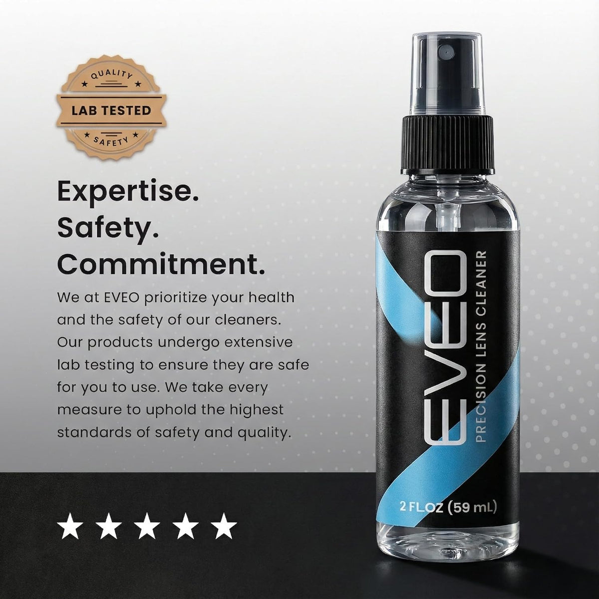 Glasses Cleaner Spray - Eyeglass Cleaner Lens Cleaner No Streaks Technology & Microfiber Cleaning Cloth - Glasses Cleaning Kit, Eye Glass Cleaners Spray - Screen & Eye Glasses Kit - 2 Pack