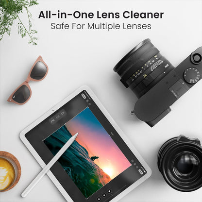 Glasses Cleaner Spray - Eyeglass Cleaner Lens Cleaner No Streaks Technology & Microfiber Cleaning Cloth - Glasses Cleaning Kit, Eye Glass Cleaners Spray - Screen & Eye Glasses Kit - 2 Pack