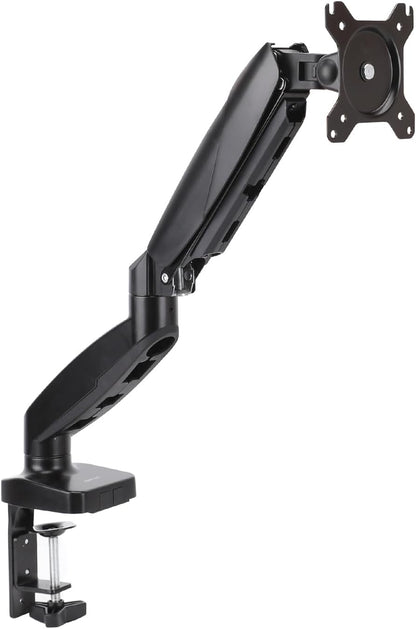 Adjustable Dual Monitor Desk Mount, Supports up to 32 inch Monitors and 22 lbs per Arm, Adjustable Tension, VESA 75x75/100x100, Black