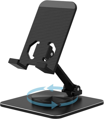 Adjustable Phone & Tablet Stand, Fits 4–9.7in Devices, Pink
