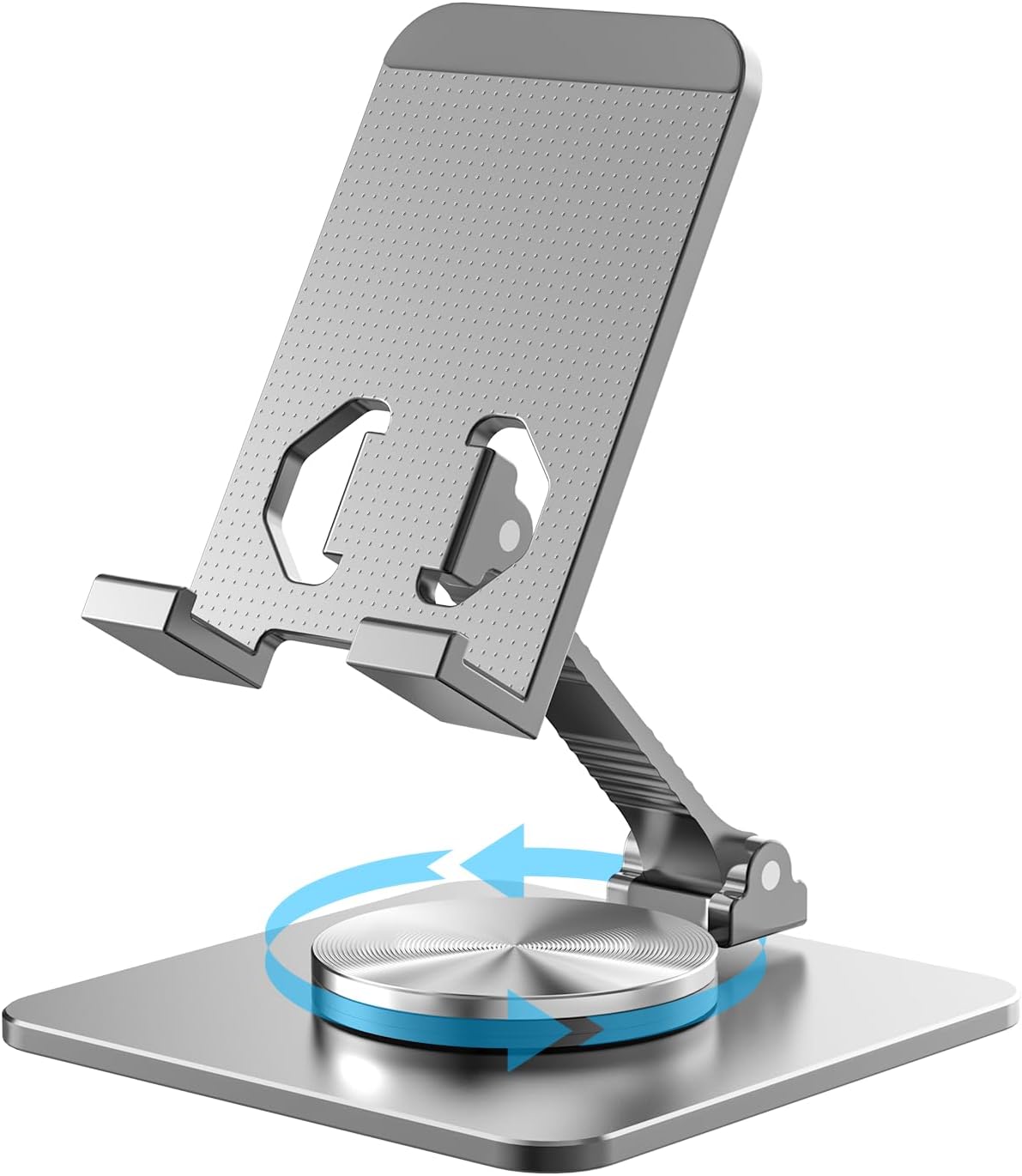 Adjustable Phone & Tablet Stand, Fits 4–9.7in Devices, Pink