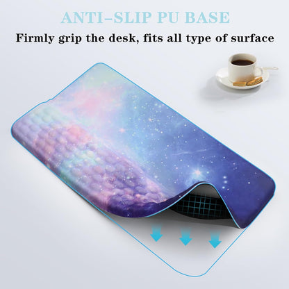 Computer Keyboard Stand with Wrist Rest Support Pad, Black