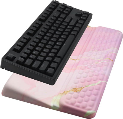 Computer Keyboard Stand with Wrist Rest Support Pad, Black