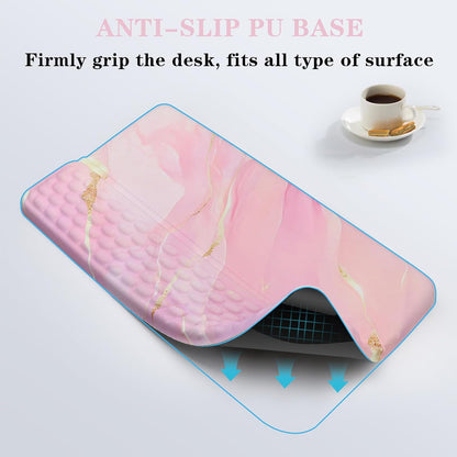Computer Keyboard Stand with Wrist Rest Support Pad, Black