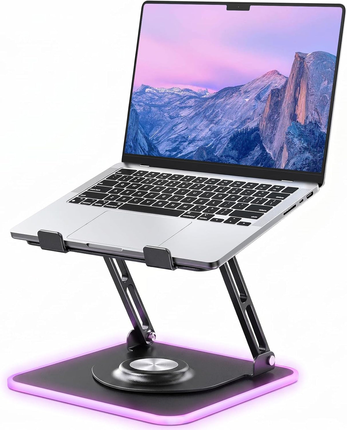 Laptop Stand for desk(360°Rotating),Aluminum laptop Riser for 10-16"Laptops