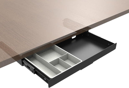 Under Desk Slide Out Pencil Drawer Storage Organizer 15" Wide